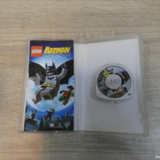 Videojuegos y Consolas: ARKANSAS1980 VIDEOJUEGO CON MANUAL PSP DISCO OK BATMAN LEGO EL VIDEOJUEGO