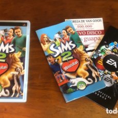 Videojuegos y Consolas: CAJA Y MANUAL LOS SIMS 2 MASCOTAS PSP PAL ESPAÑA