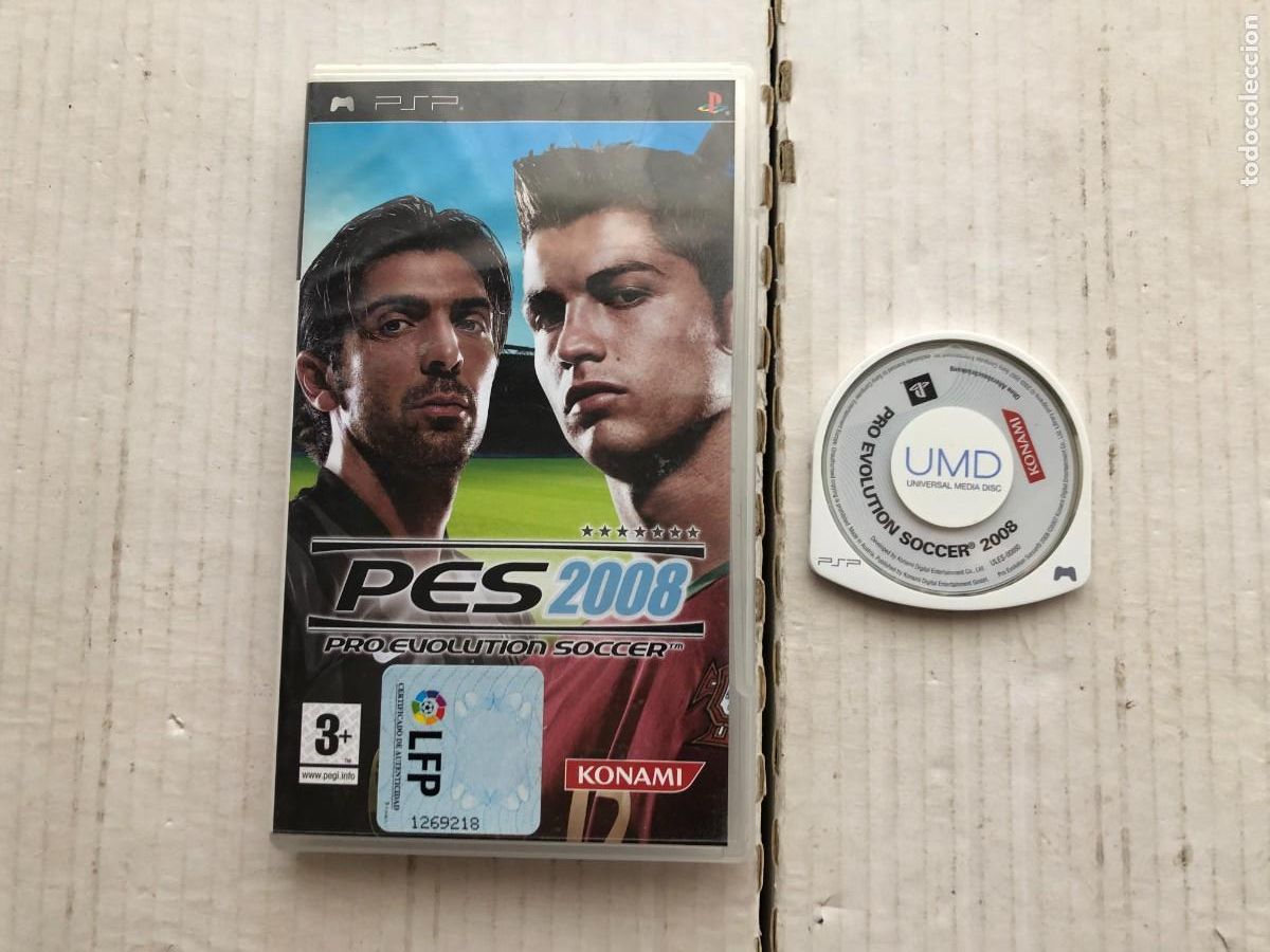 Videojuegos y consolas: PES 2008 PRO EVOLUTION SOCCER PSP KREATEN - Foto 1