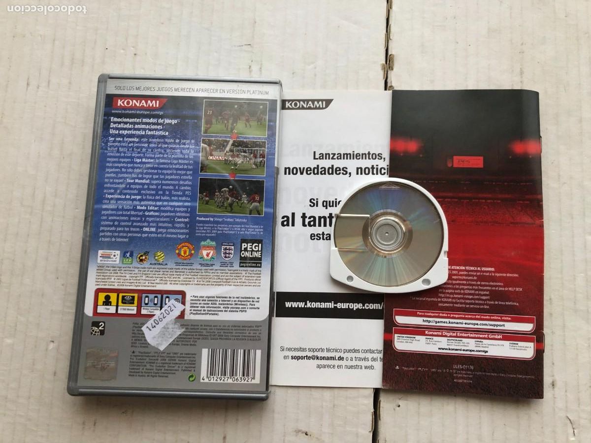 Videojuegos y consolas: PES 2009 PRO EVOLUTION SOCCER PSP KREATEN - Foto 2