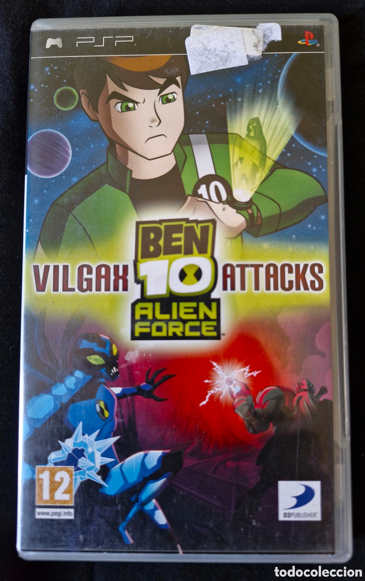 Videojuegos y consolas: BEN 10 - VILGAX ATTACKS - ALIEN FORCE - SONY PSP - UMD - Foto 1