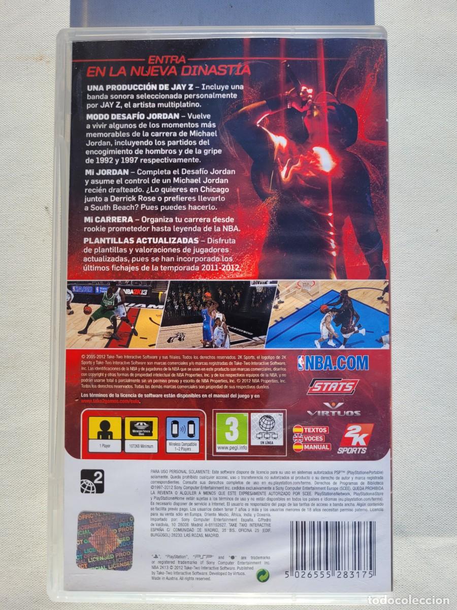 Videojuegos y consolas: NBA 2K13 - Sony PSP - Foto 2