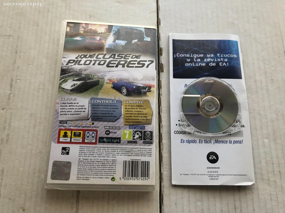 Videojuegos y consolas: NEED FOR SPEED SHIFT - PSP SONY KREATEN - Foto 2
