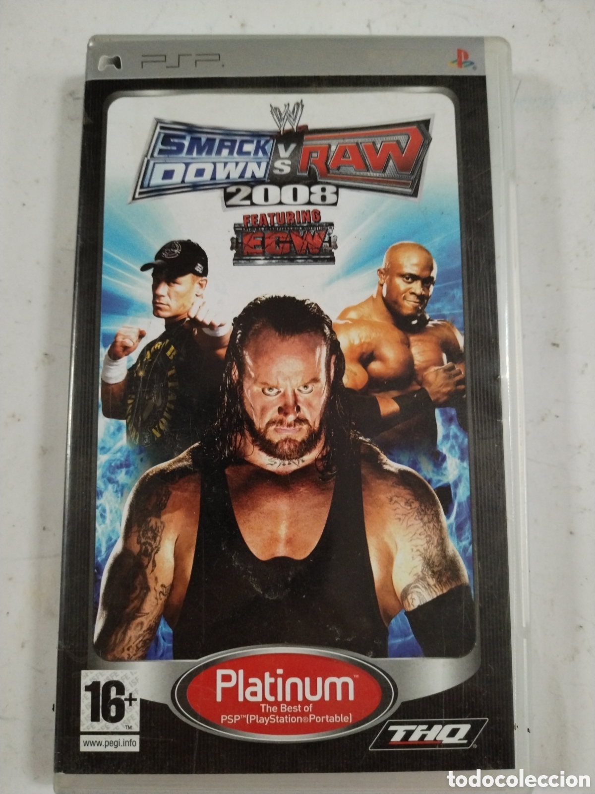 Videojuegos y consolas: SMACKDOWN 2008. PSP. LEER DESCRIPCION - Foto 1
