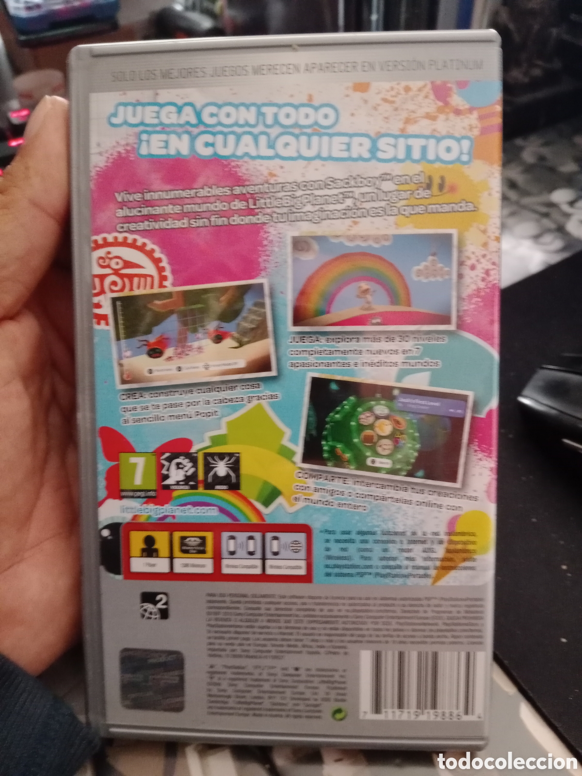 Videojuegos y consolas: Little Big Planet platinum psp - Foto 2