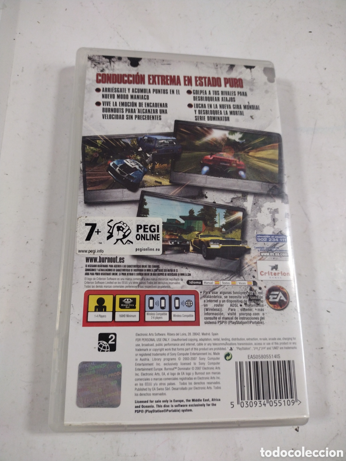 Videojuegos y consolas: BURNOUT DOMINATOR. PSP. LEER DESCRIPCION - Foto 2