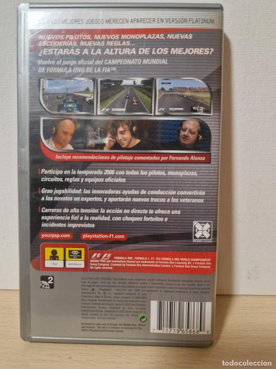 Videojuegos y consolas: Formula One 1 06 PSP PLATINUM - Foto 2