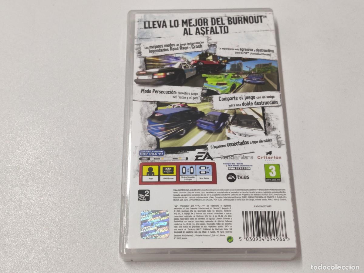 Videojuegos y consolas: BURNOUT LEGENDS . Sony Psp - Foto 2
