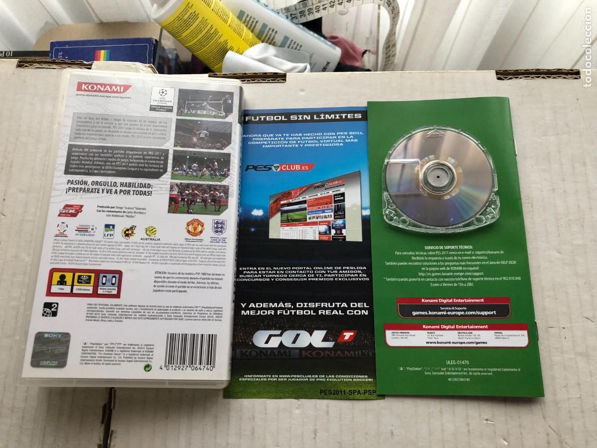 Videojuegos y consolas: PRO EVOLUTION SOCCER 2011 PES PSP KREATEN - Foto 2
