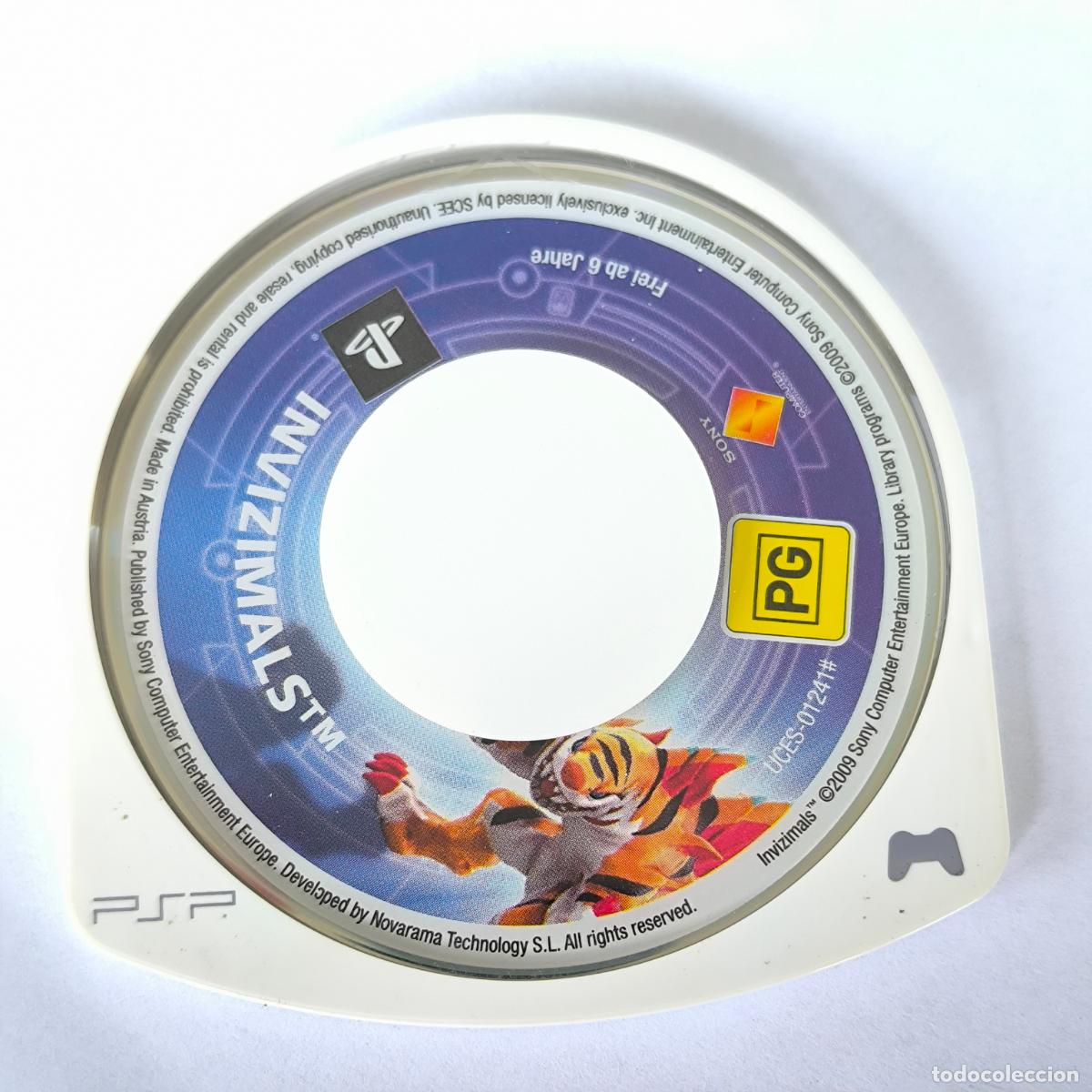 Videojuegos y consolas: Psp Invizimals solo juego - Foto 1