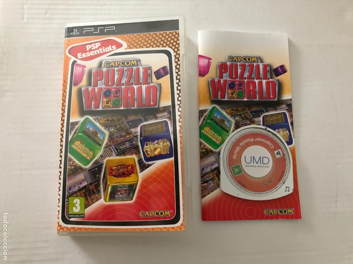 Videojuegos y consolas: CAPCOM PUZZLE WORLD ESSENTIALS - PSP KREATEN - Foto 1