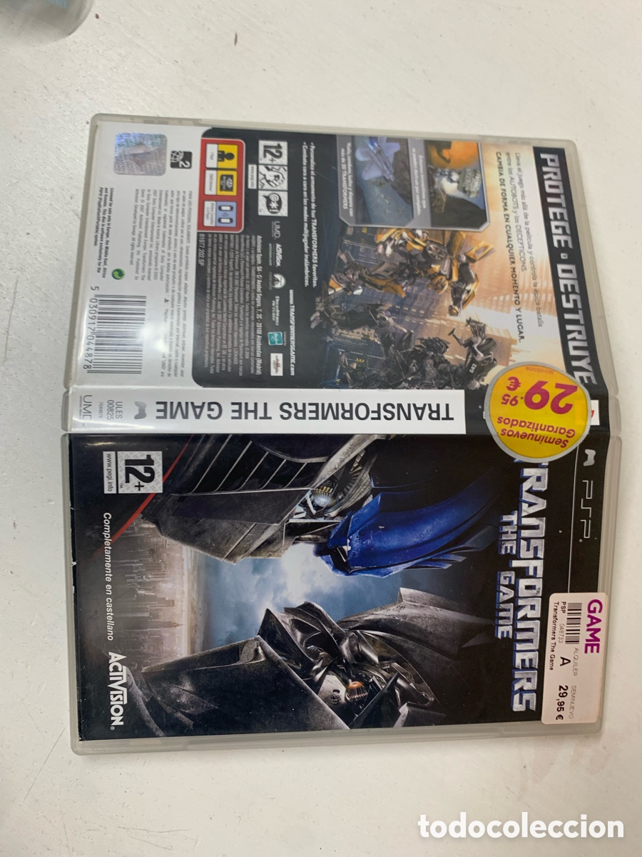Videojuegos y consolas: Juegos PSP TRANSFORMERS - Foto 1