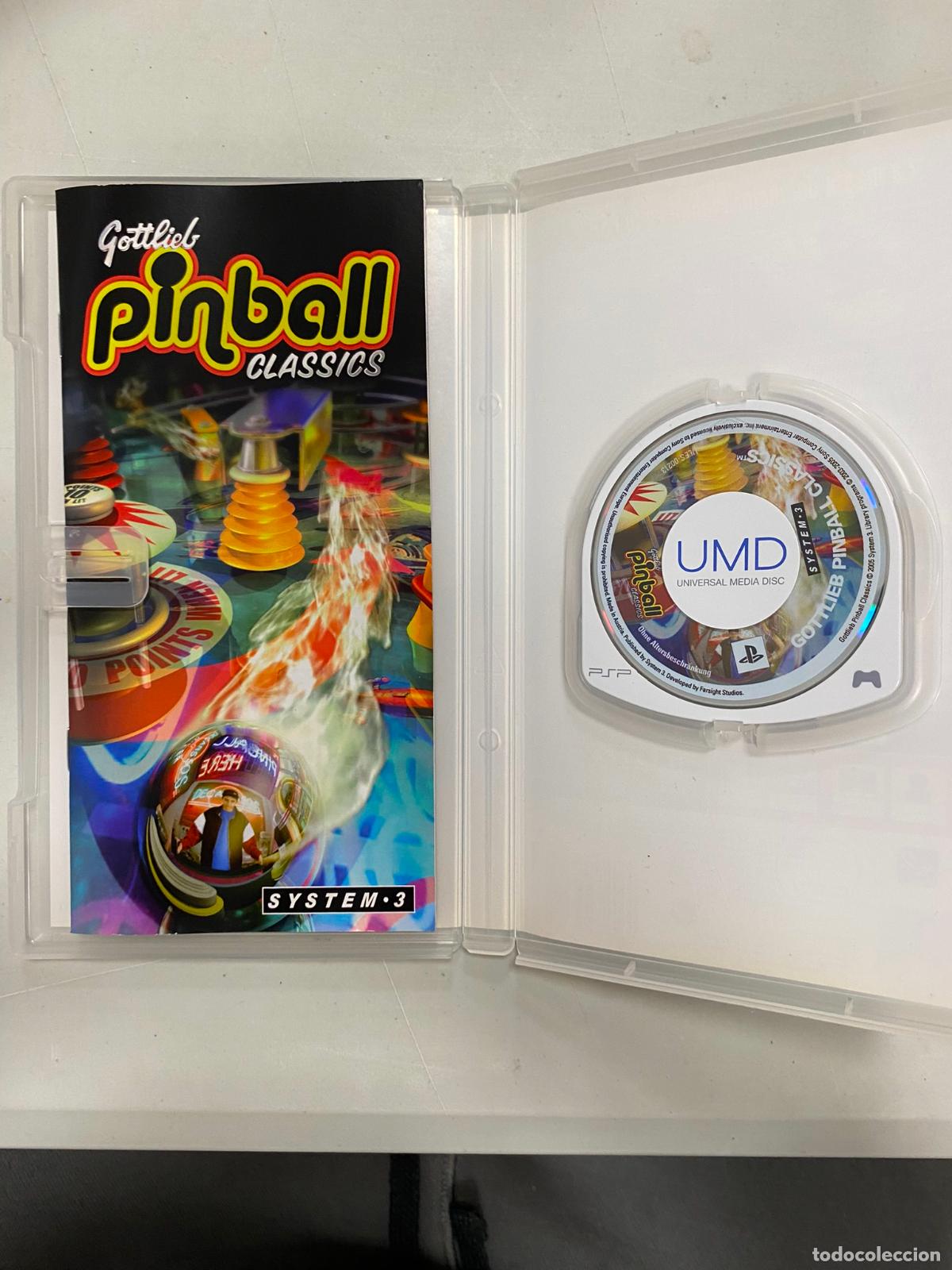 Gottlieb Pinball Classics – Jeu PSP Complet – Bon état – Testé