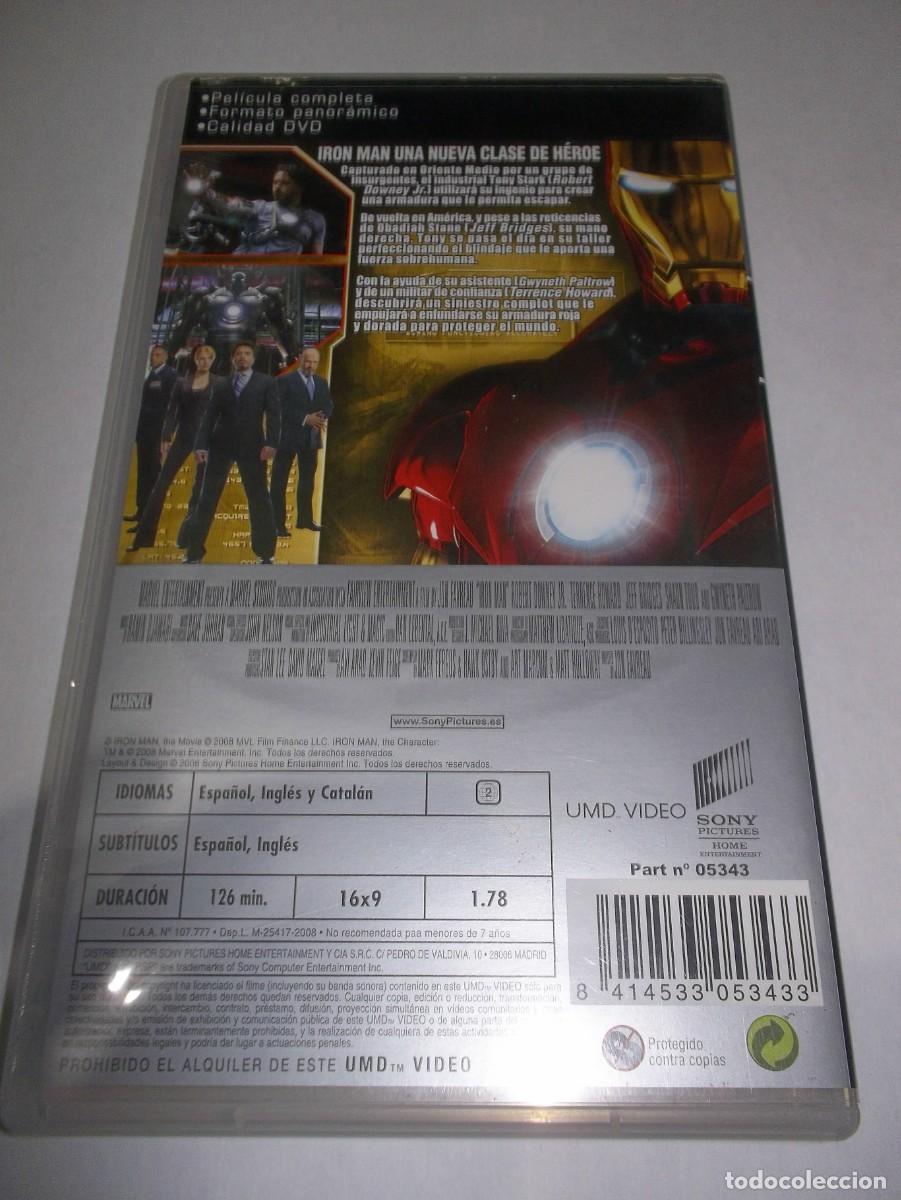 Videojuegos y consolas: PSP PELICULA IRON MAN SONY PSP - Foto 2