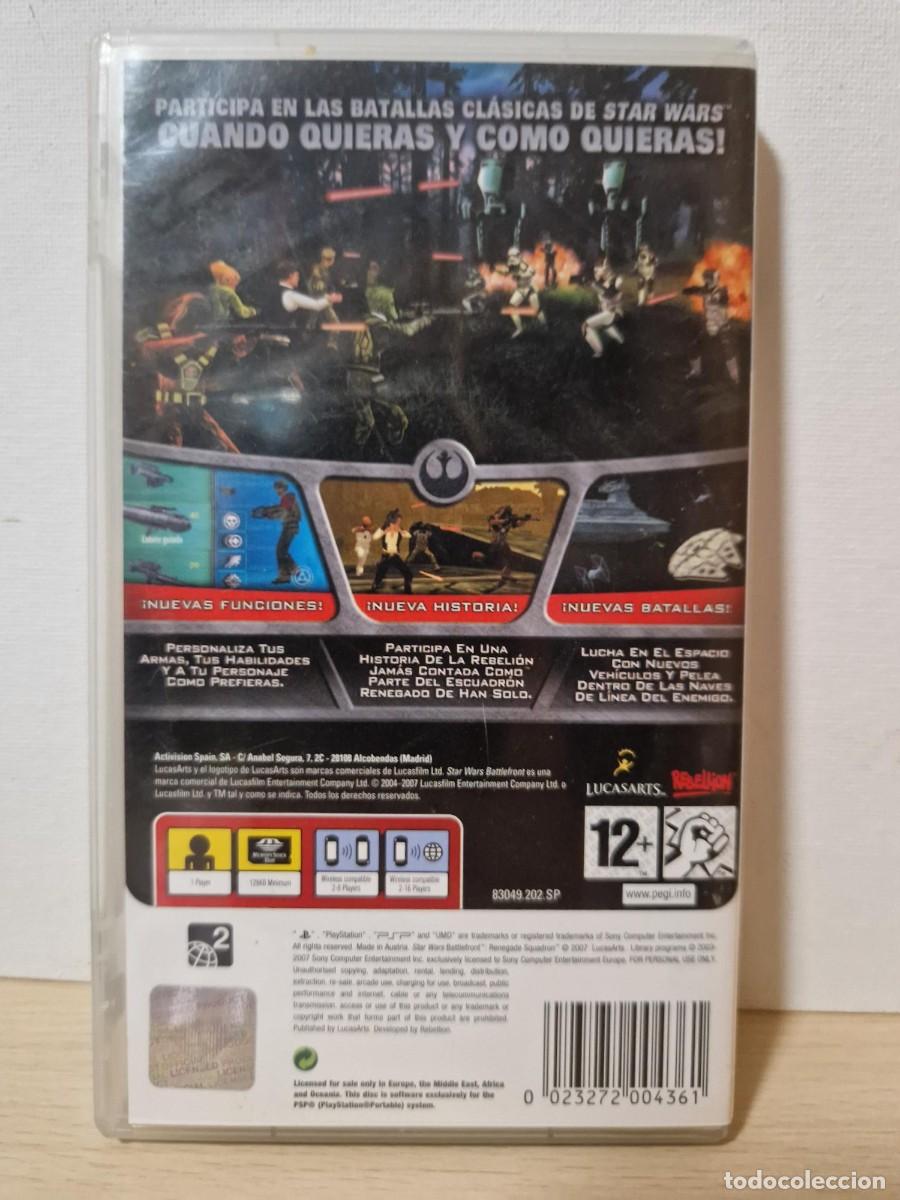 Videojuegos y consolas: Star Wars Battlefront: Renegade Squadron (PSP) - Foto 2
