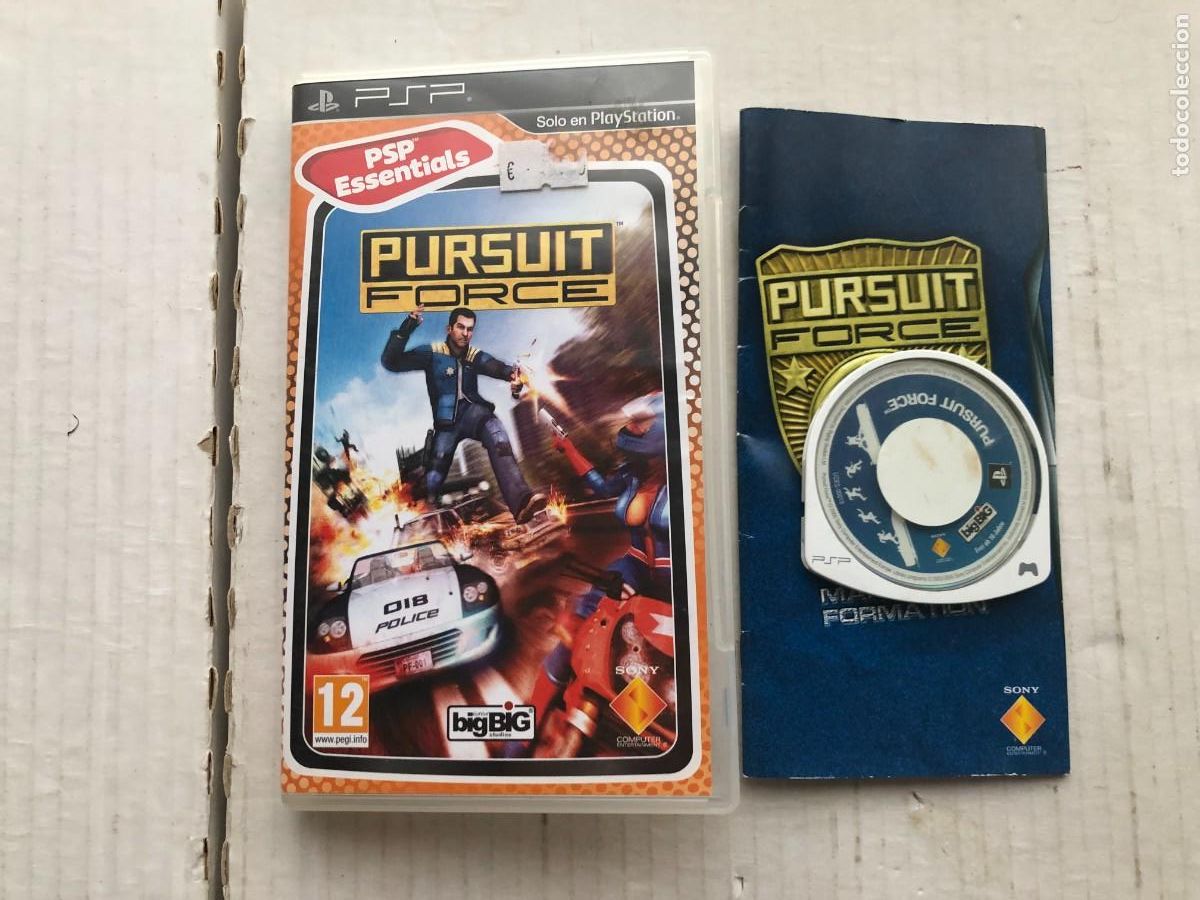 Videojuegos y consolas: PURSUIT FORCE ESSENTIALS - PSP KREATEN - Foto 1