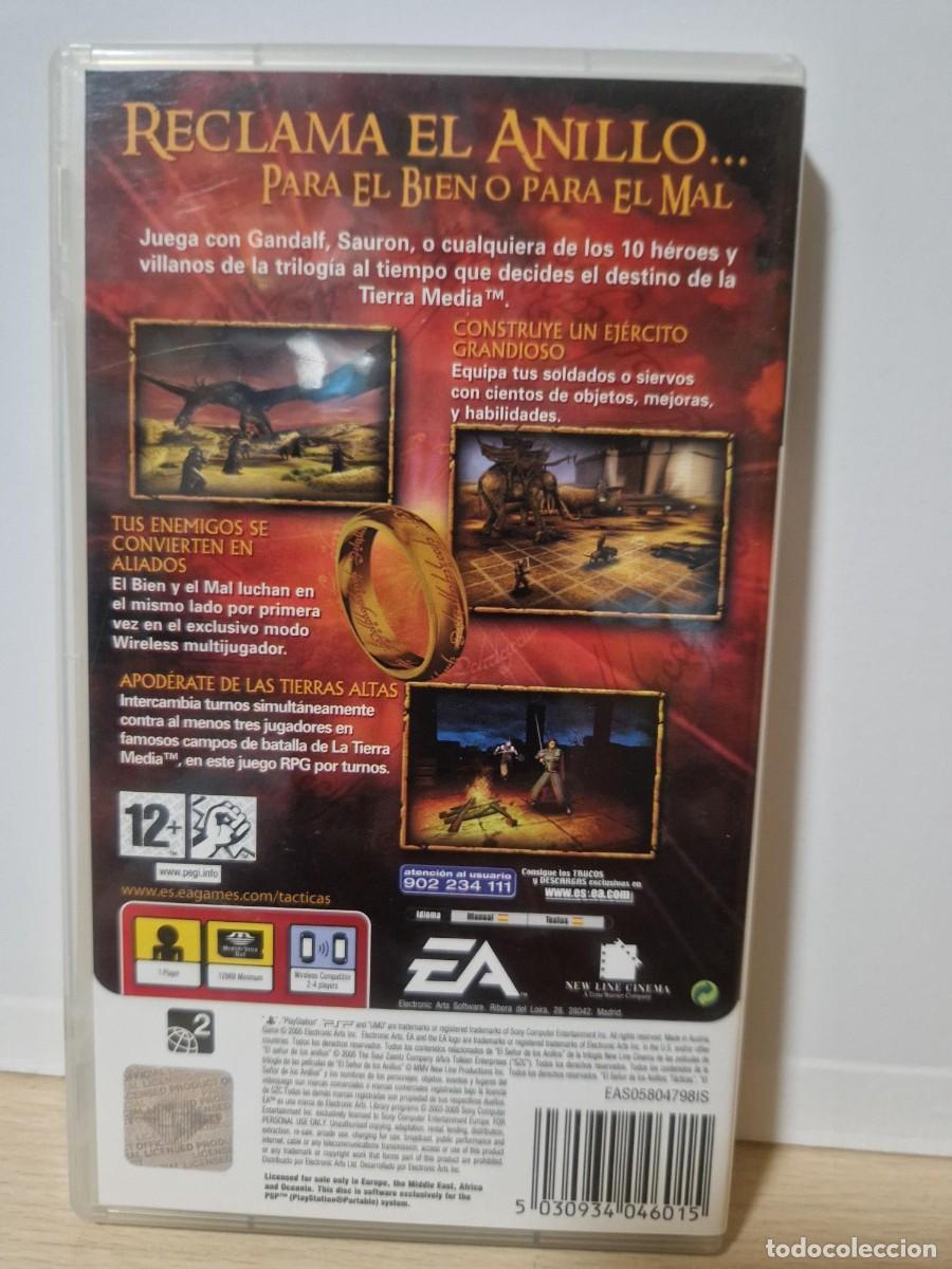 Videojuegos y consolas: El Se&ntilde;or de los Anillos: T&aacute;cticas PSP - Foto 2