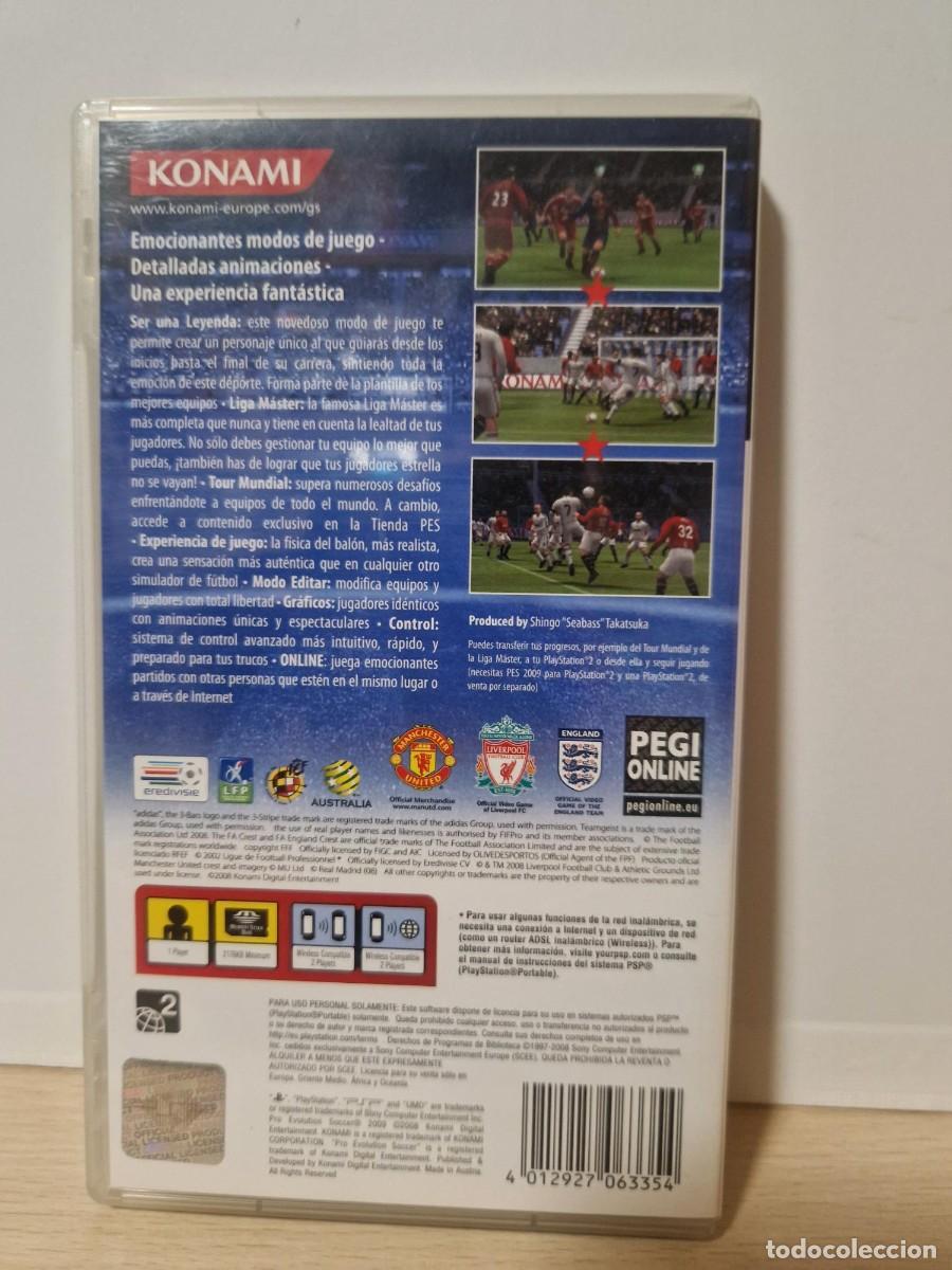 Videojuegos y consolas: Pro Evolution Soccer 2009 PSP - Foto 2