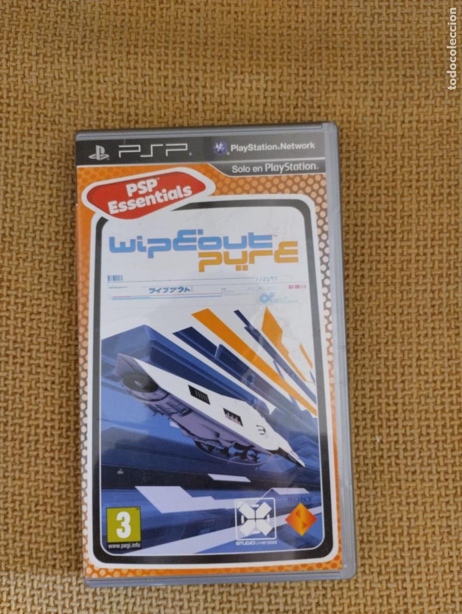 Videojuegos y consolas: Juego PSP WipEout Pure - Foto 1