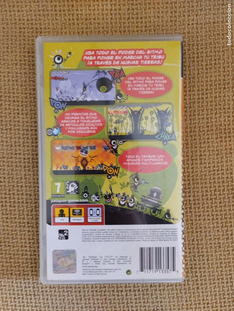 Videojuegos y consolas: Juego PSP Essentials Patapon 2 - Foto 2