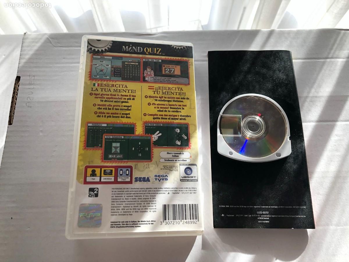 Videojuegos y consolas: MIND QUIZ - PSP KREATEN - Foto 2