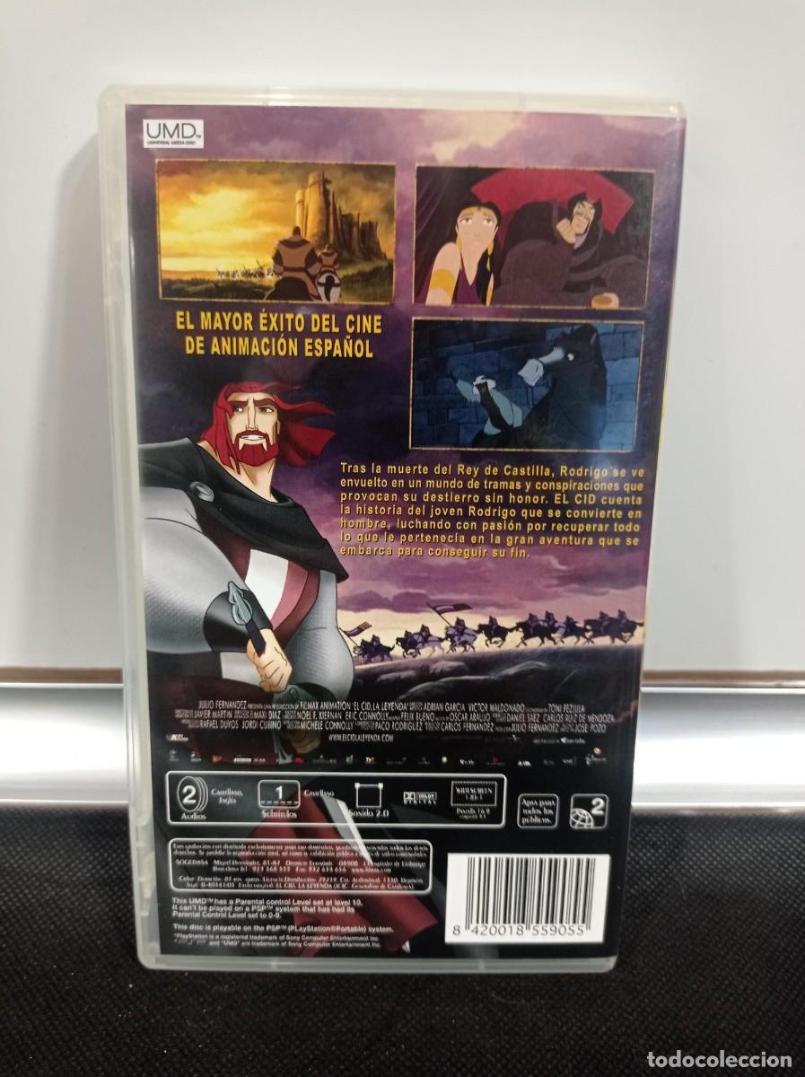 Videojuegos y consolas: PELICULA DISCO UMD SONY PSP: EL CID - Foto 2