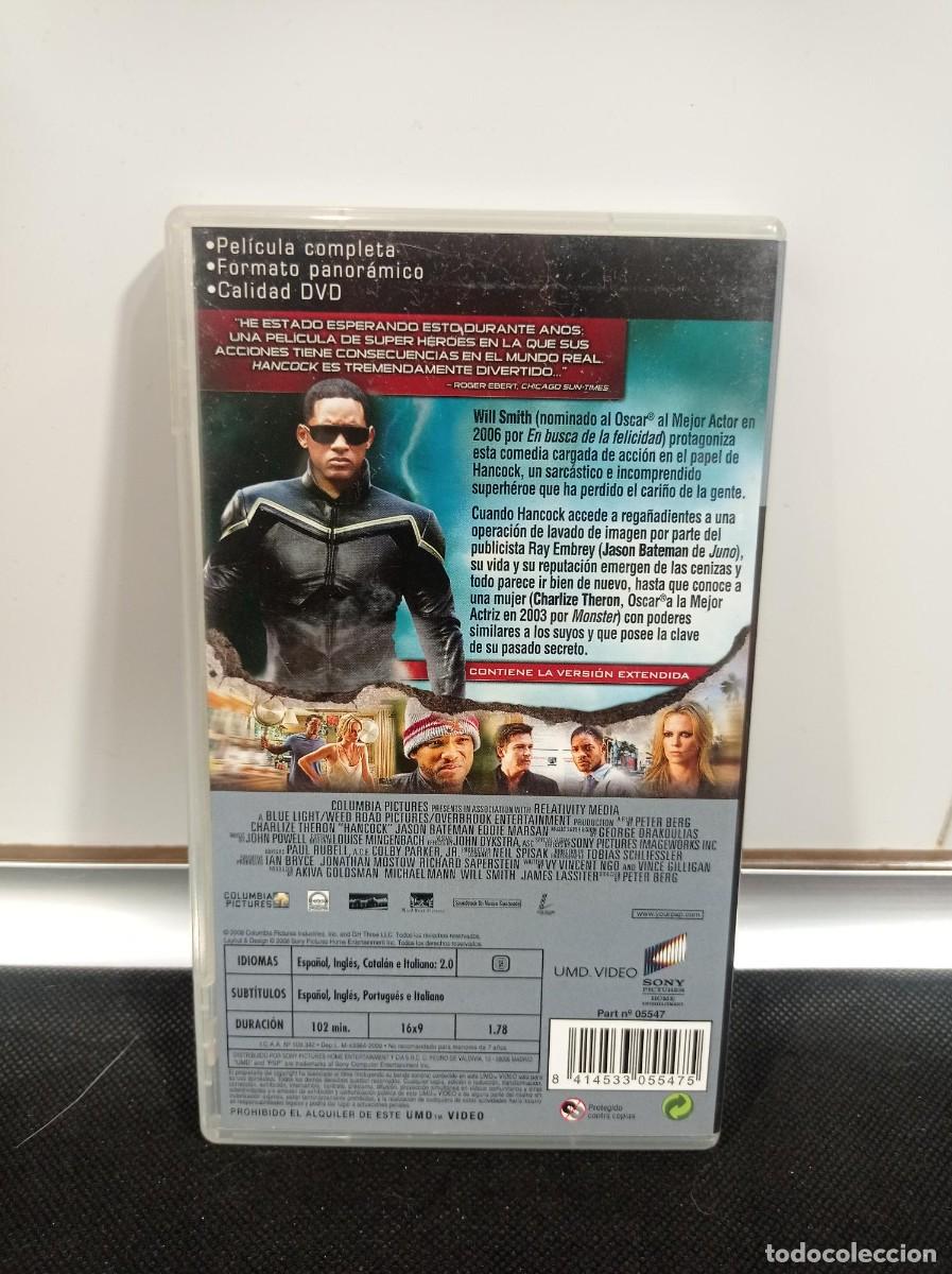 Videojuegos y consolas: PELICULA DISCO UMD SONY PSP: HANCOCK - Foto 2