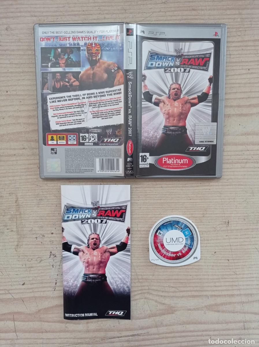 Videojuegos y consolas: Juego Sony PSP SmackDown Vs. RAW 2007 - Foto 1