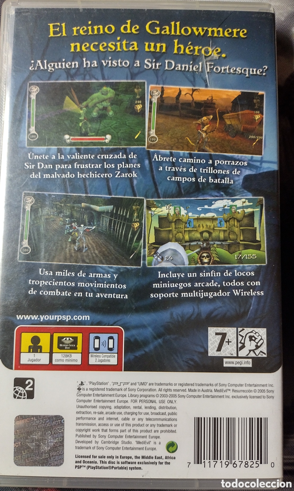 Videojuegos y consolas: MediEvil Resurrection - PSP - - Foto 2
