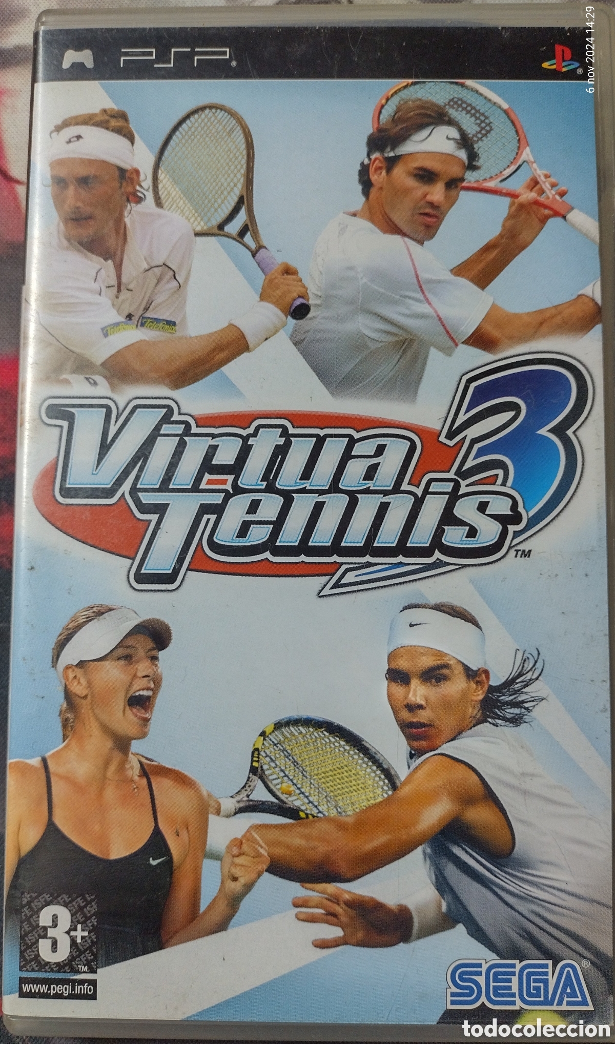Videojuegos y consolas: Virtua Tennis 3 - Psp - - Foto 1