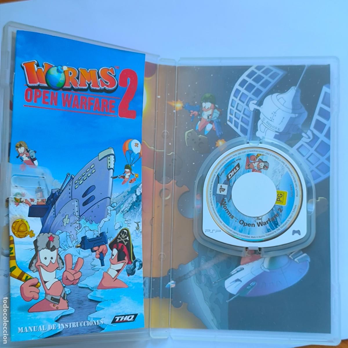 Videojuegos y consolas: JUEGO DE PSP : WORMS , OPEN WARARE 2 . DE SONY - Foto 3