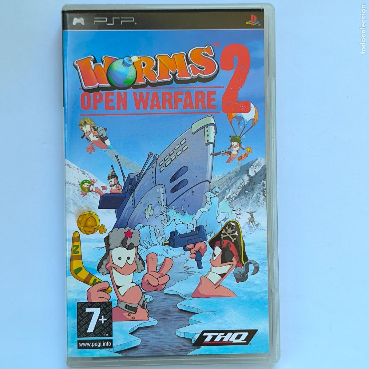 Videojuegos y consolas: JUEGO DE PSP : WORMS , OPEN WARARE 2 . DE SONY - Foto 1