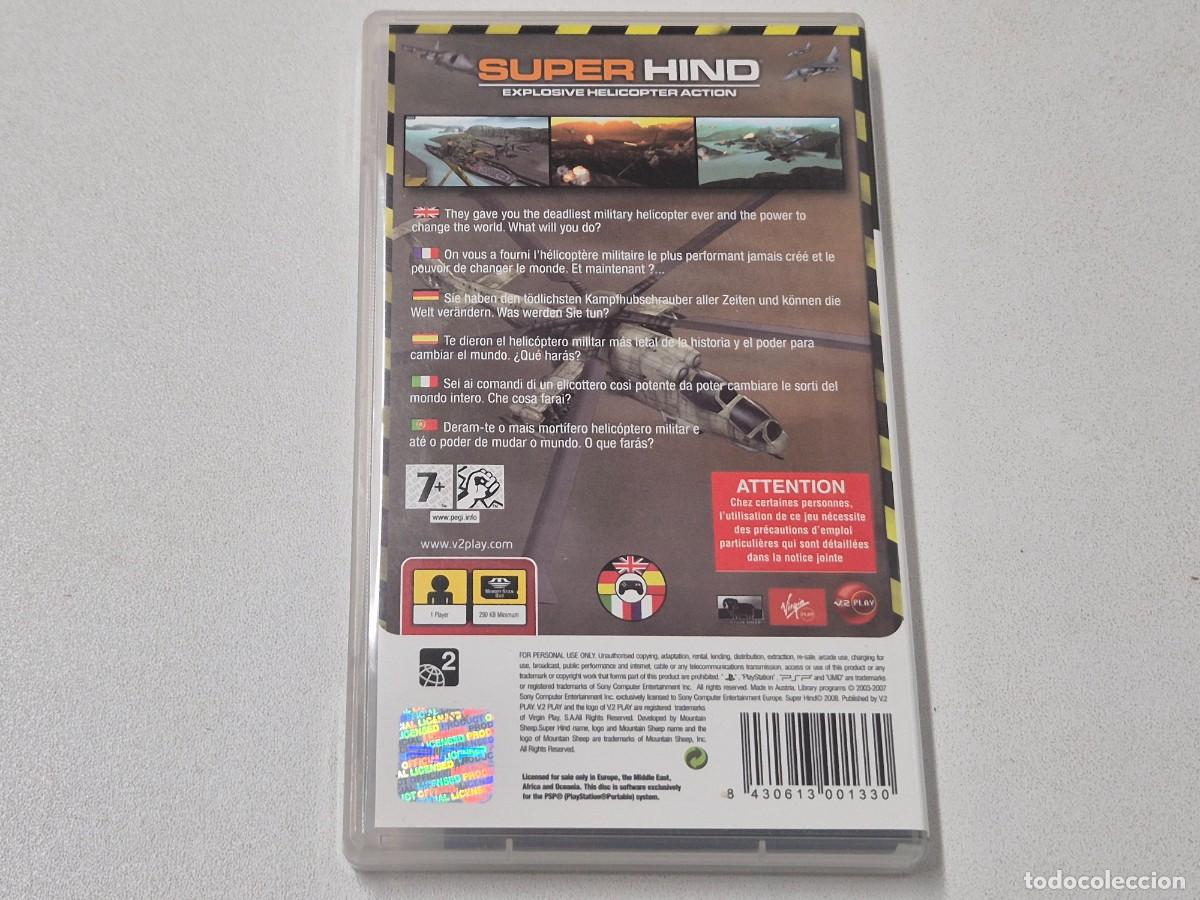 Videojuegos y consolas: SUPER HIND . Sony Psp - Foto 2