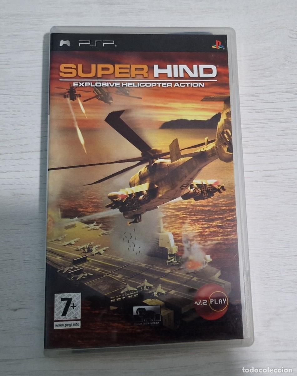 Videojuegos y consolas: Super HIND: Explosive Helicopter Action PSP - Foto 1