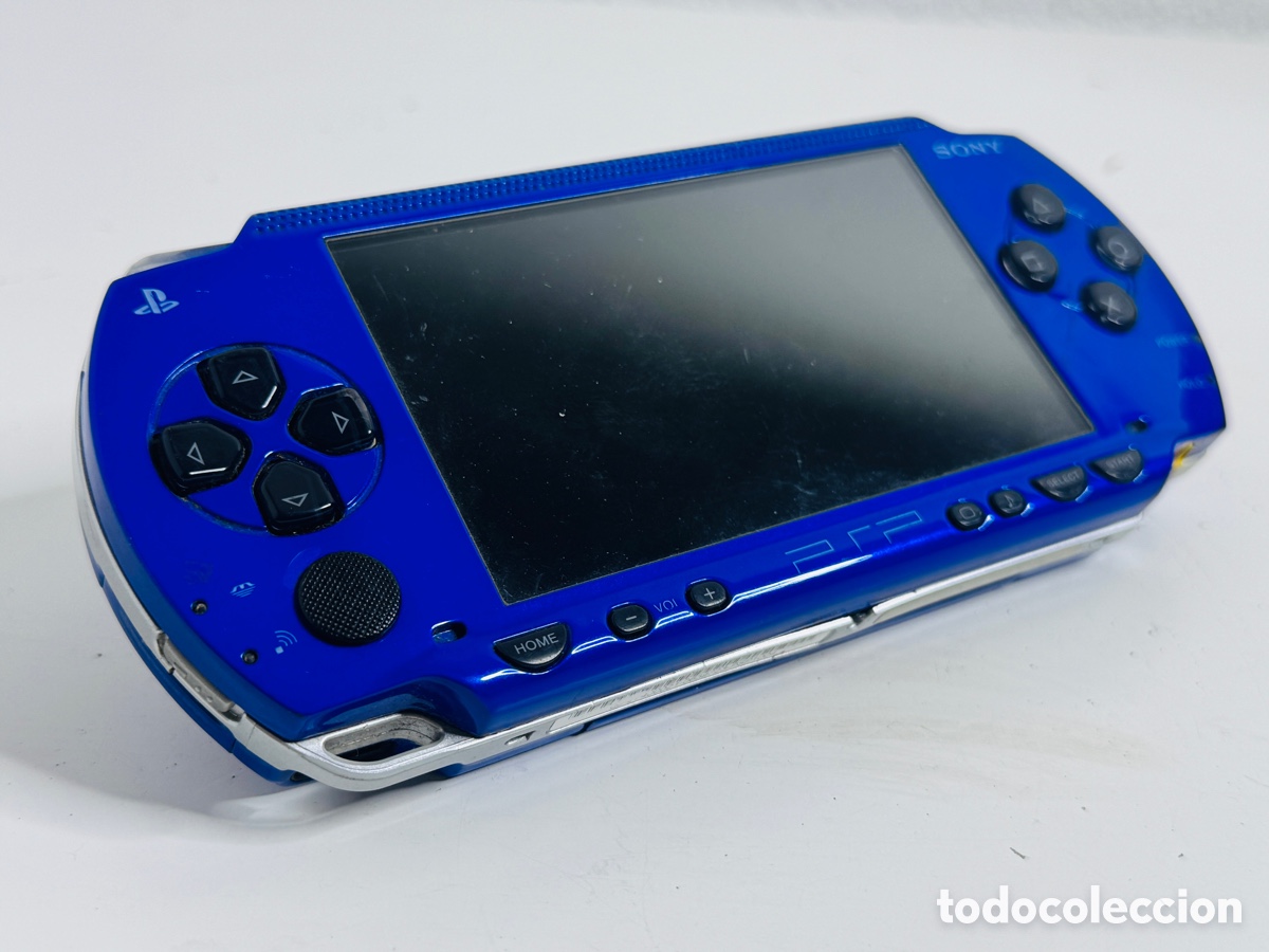 Videojuegos y consolas: Sony PSP 1004 Metallic Blue - Foto 3