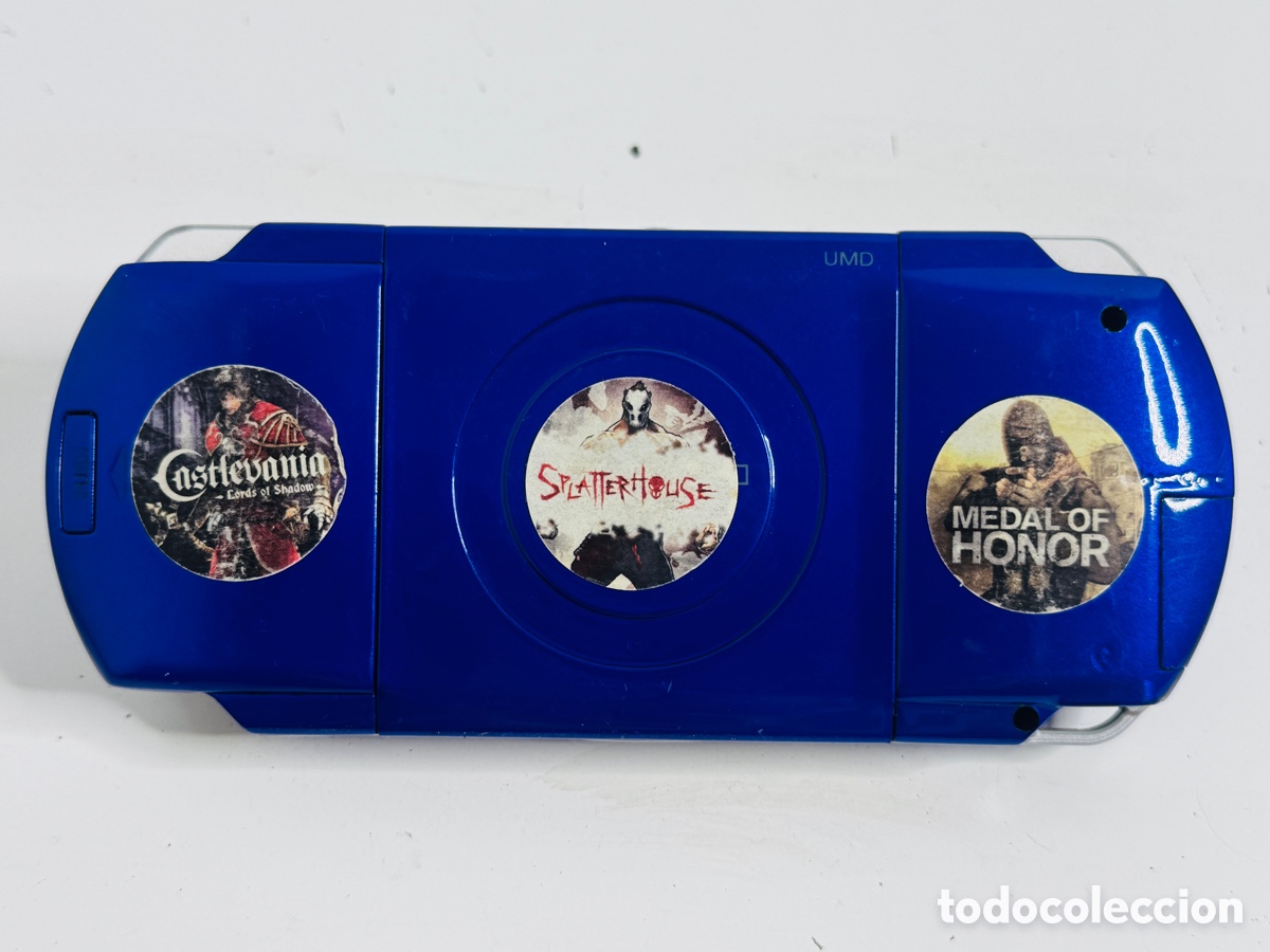 Videojuegos y consolas: Sony PSP 1004 Metallic Blue - Foto 7