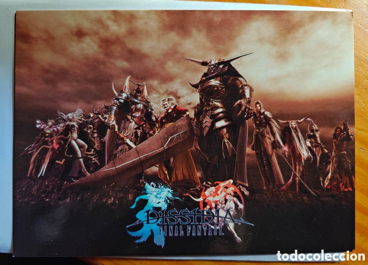 Videojuegos y consolas: Dissidia Final Fantasy PSP Postales promocionales - Foto 8