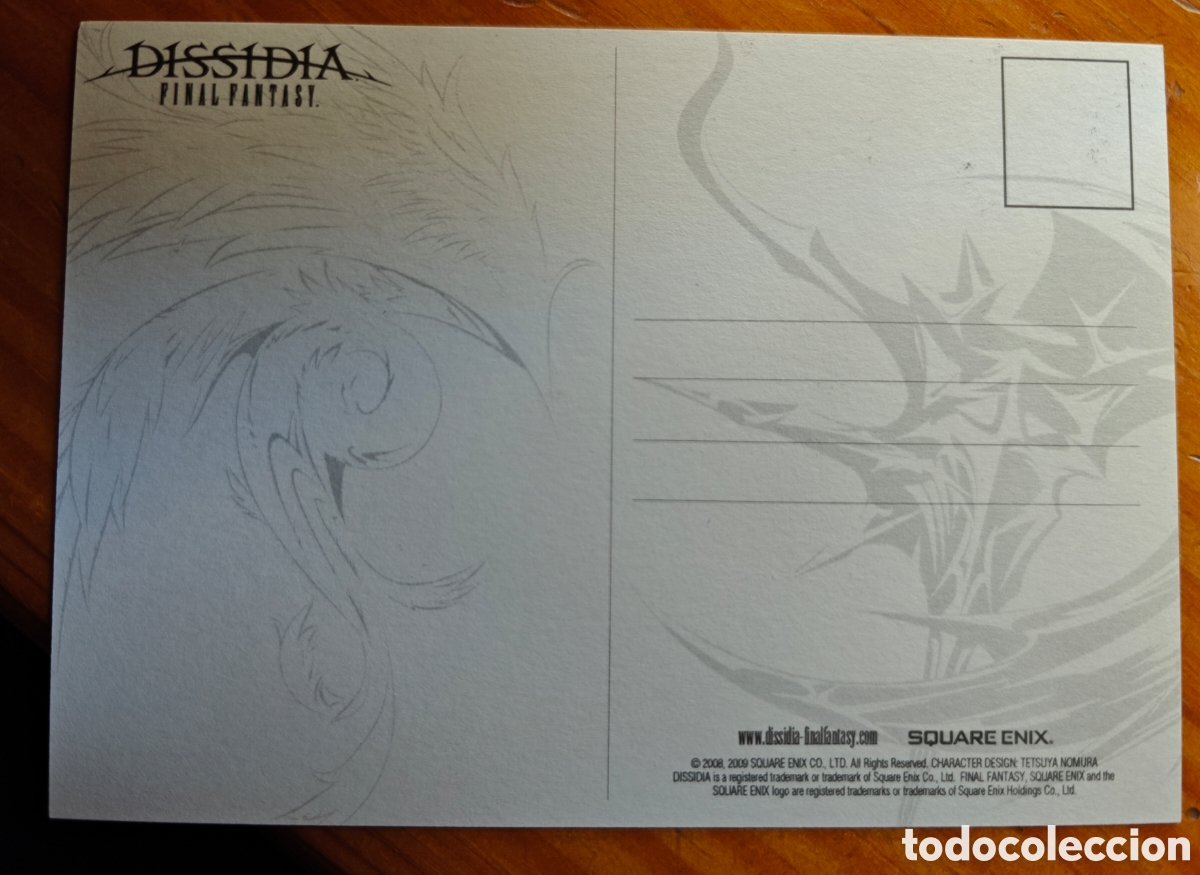 Videojuegos y consolas: Dissidia Final Fantasy PSP Postales promocionales - Foto 11
