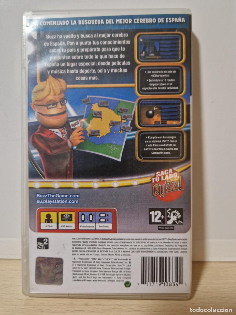 Videojuegos y consolas: Buzz: &iquest;Conoces Tu Pa&iacute;s? PSP UMD - Foto 2