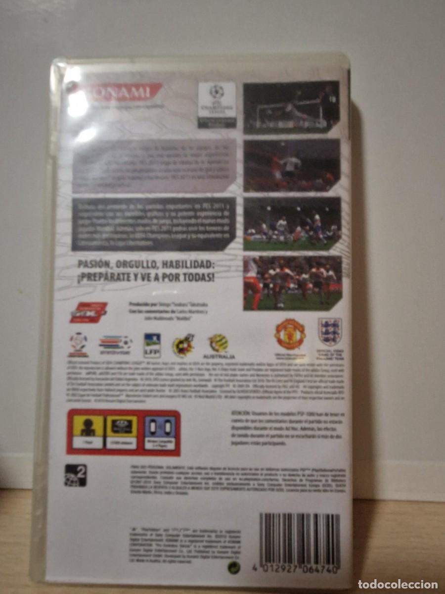 Videojuegos y consolas: Pro Evolution Soccer 2011 (PES 2011) PSP UMD - Foto 2