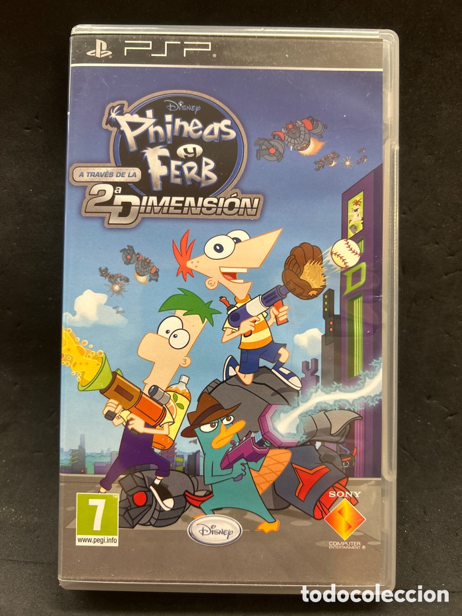 Videojuegos y consolas: PSP phineas y Ferb 2a dimensi&oacute;n - Foto 1