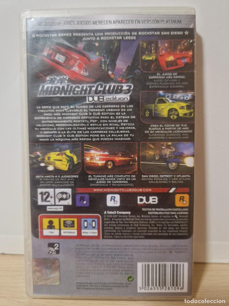 Videojuegos y consolas: Midnight Club 3: Dub Edition PSP - Foto 2