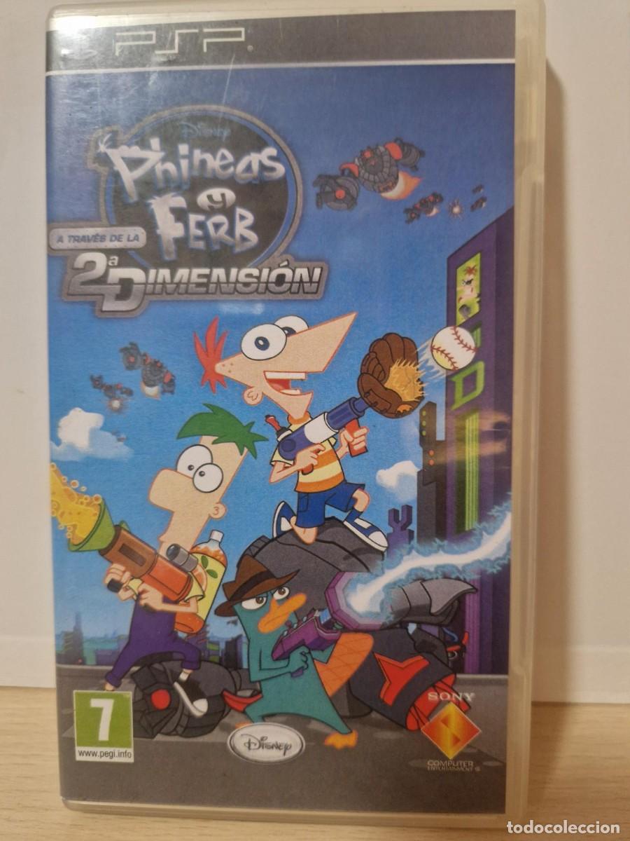 Videojuegos y consolas: Phineas y Ferb: A Trav&eacute;s de la 2&ordf; Dimensi&oacute;n PSP - Foto 1