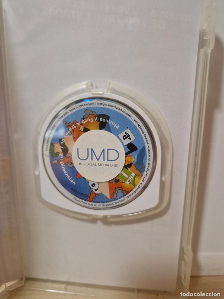 Videojuegos y consolas: Phineas y Ferb: A Trav&eacute;s de la 2&ordf; Dimensi&oacute;n PSP - Foto 2