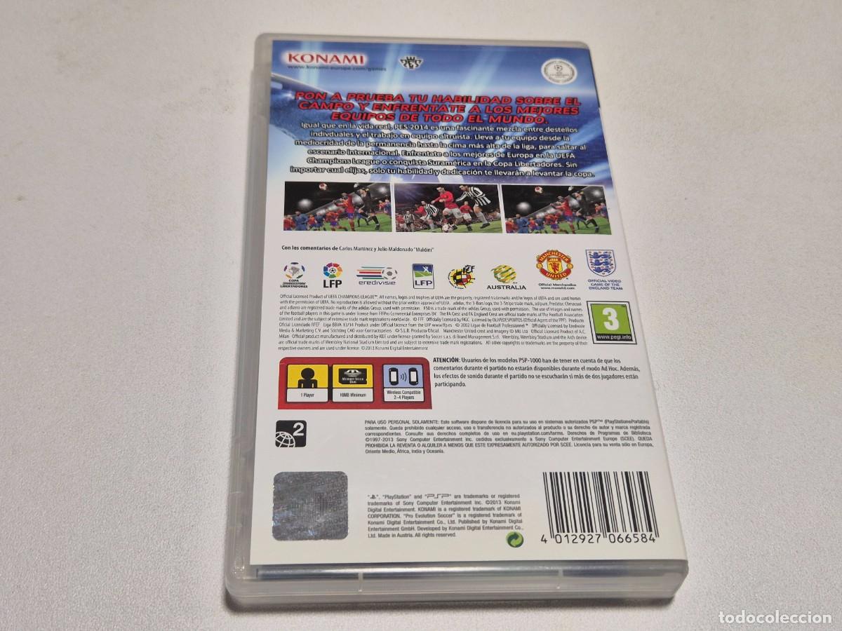 Videojuegos y consolas: PRO EVOLUTION SOCCER 2014 . Sony Psp - Foto 2