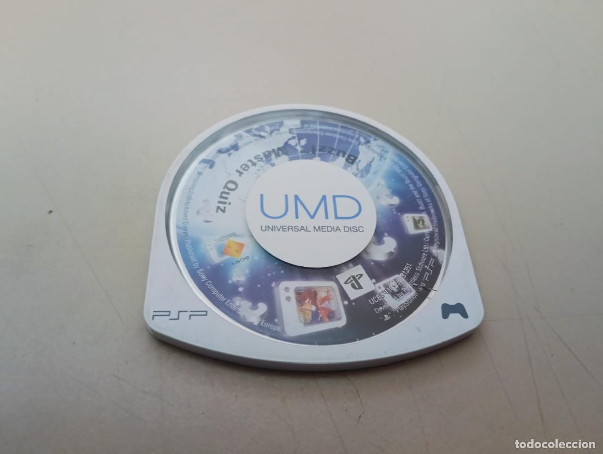 Videojuegos y consolas: Disco UMD PSP Sony Buzz! Master Quiz - Foto 1