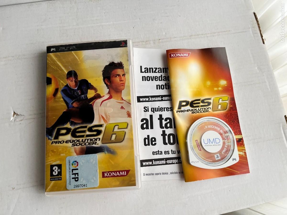 Videojuegos y consolas: PRO EVOLUTION SOCCER 6 PES - PSP KREATEN - Foto 1