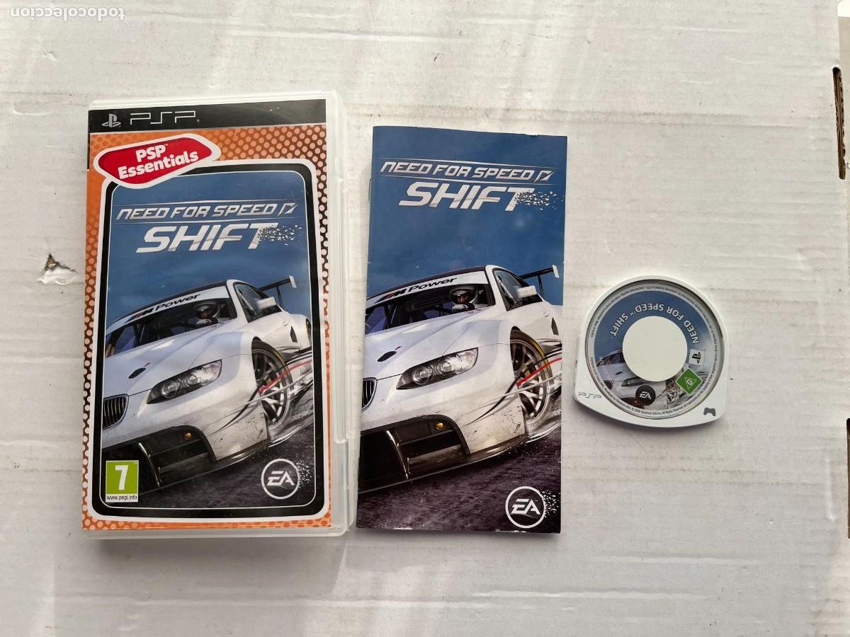 Videojuegos y consolas: NEED FOR SPEED SHIFT ESSENTIAL- PSP KREATEN SPIN OUT - Foto 1
