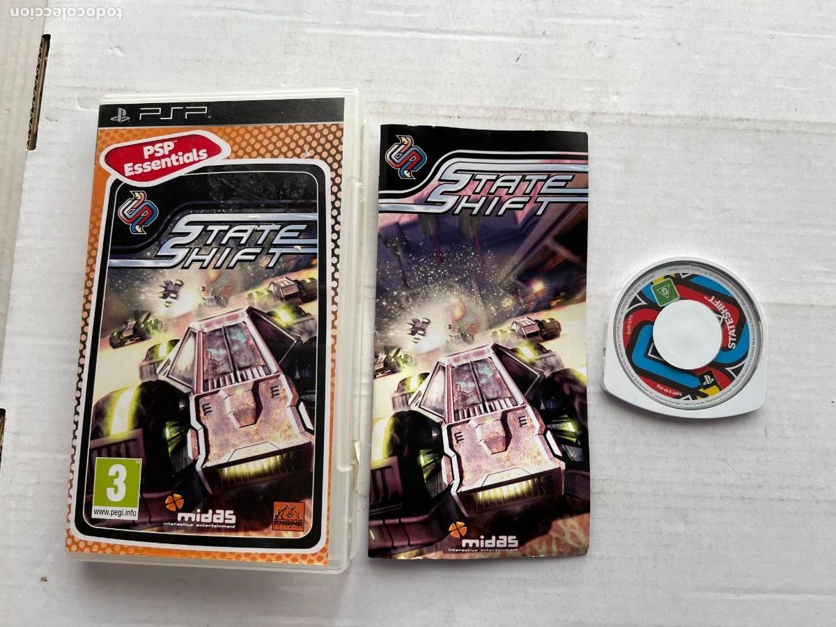 Videojuegos y consolas: STATE SHIFT ESSENTIAL- PSP KREATEN SPIN OUT - Foto 1