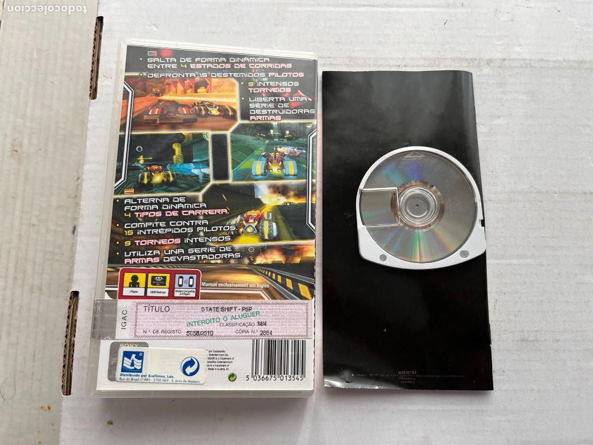 Videojuegos y consolas: STATE SHIFT ESSENTIAL- PSP KREATEN SPIN OUT - Foto 2